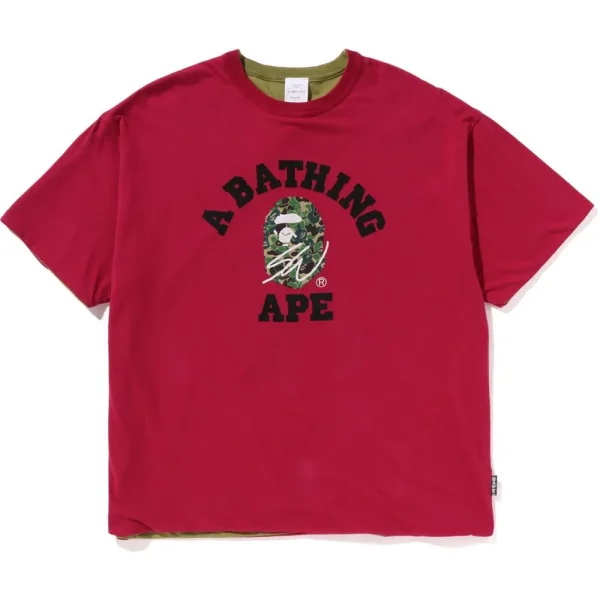BAPE X SEAN WOTHERSPOON REVERSIBLE TEE MENS