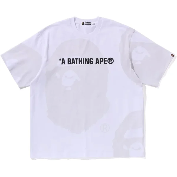 WATER PRINT APE HEAD RELAXED FIT TEE MENS
