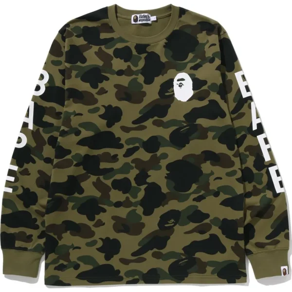 1ST CAMO LS TEE MENS