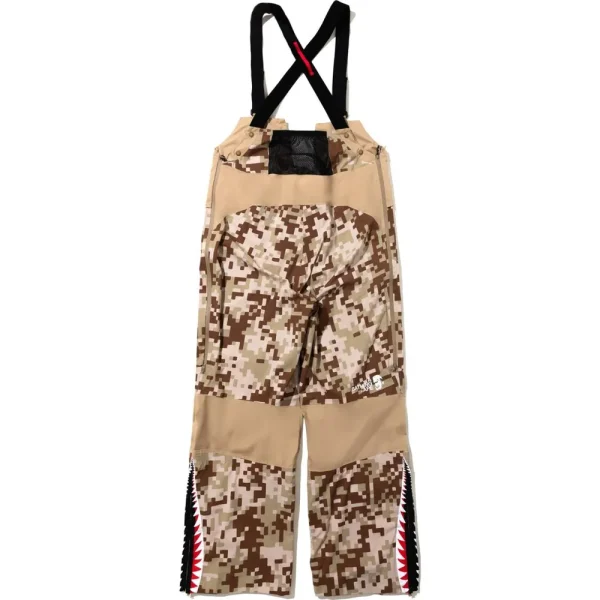 BAPE BY KAZUKI KURAISHI UAP CAMO SHARK SNOWBOARD OVERALLS MENS