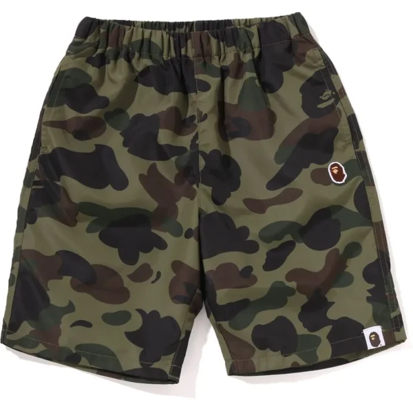1ST CAMO ONE POINT BEACH SHORTS KIDS