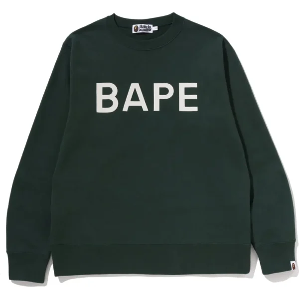 BAPE X HIDDEN CREWNECK SWEATSHIRT MENS