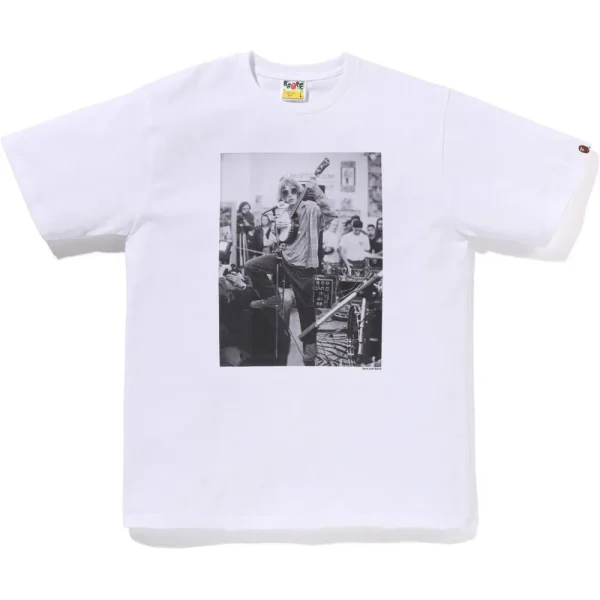 BAPE X SHAWN MORTENSEN BECK TEE MENS