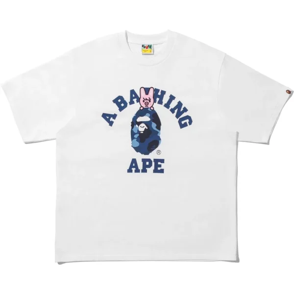 BAPE X STRAY KIDS DWAEKKI COLLEGE TEE MENS