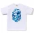 White X Blue