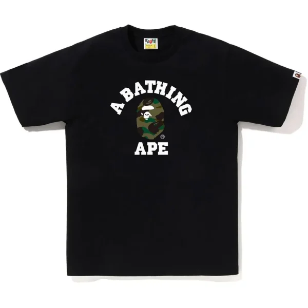 1ST CAMO COLLEGE TEE MENS