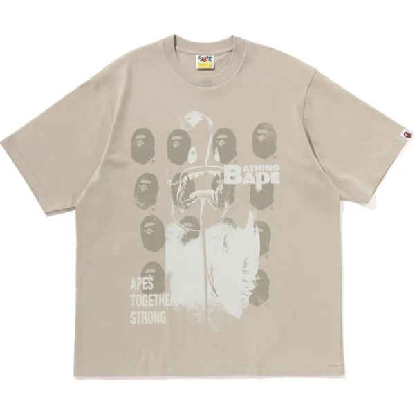 SPRAY PRINT MULTI LOGO RELAXED FIT TEE MENS