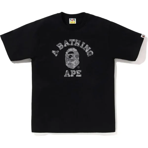 ABC CAMO REFLECTIVE ON COLLEGE TEE MENS