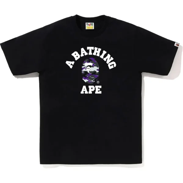 GLITCH WOODLAND CAMO COLLEGE TEE MENS