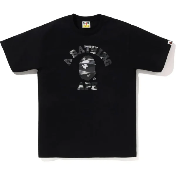 SCREEN CAMO COLLEGE TEE MENS
