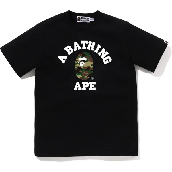 GLITCH WOODLAND CAMO COLLEGE TEE JR KIDS
