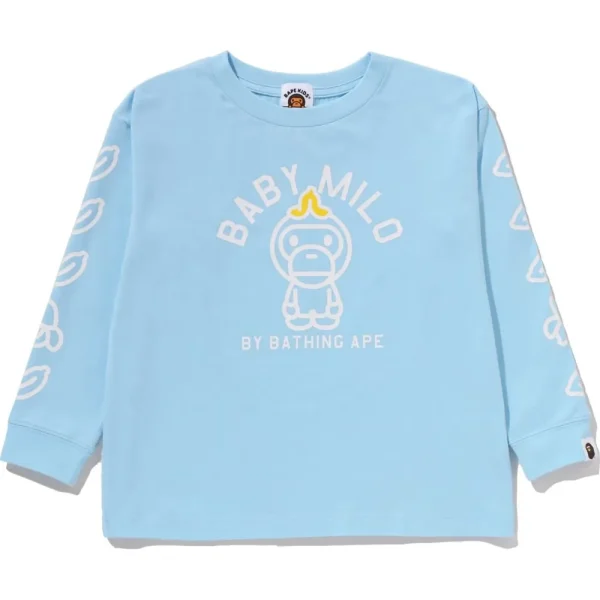 BABY MILO BANANA RELAXED FIT LS TEE KIDS