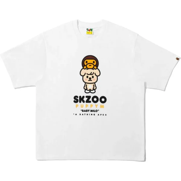BAPE X STRAY KIDS PUPPYM BABY MILO TEE MENS