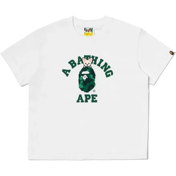 BAPE X STRAYKIDS FOXI.NY COLLEGE TEE LADIES