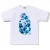 White X Blue