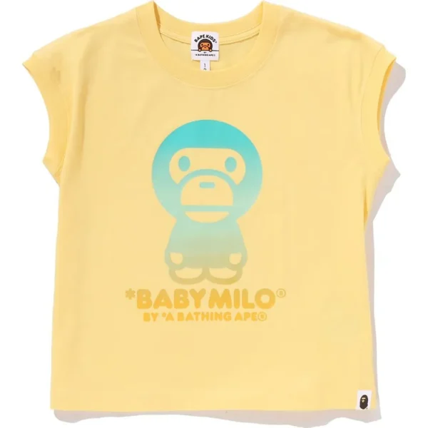 BABY MILO GRADATION PRINT RELAXED FIT TANK TOP KIDS